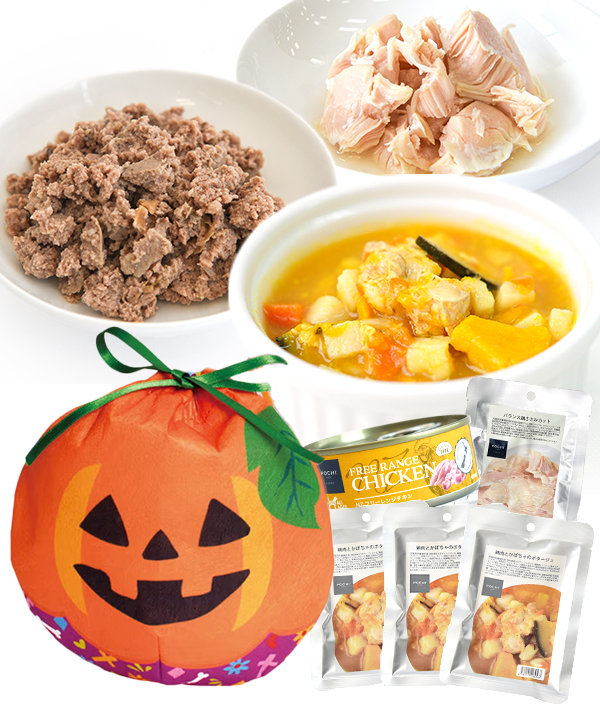 POCHI ハロウィンレトルトセット ギフトバッグ付き