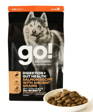 ｺﾞｰ DOG 消化+腸の健康ｹｱ ｻｰﾓﾝ