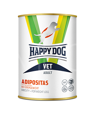 ハッピードッグ VET ウェットアディポシタス （肥満ケア） 400g