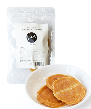 J&C プレミアムトリーツ 鶏ささみサラミジャーキー 7枚