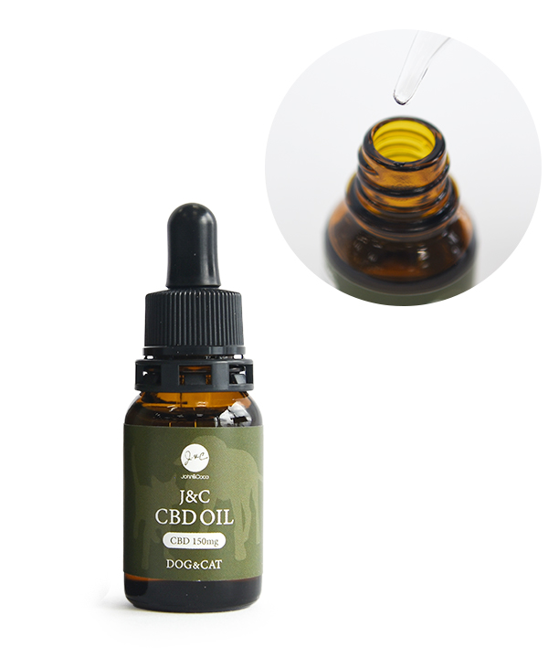 J&C CBDオイル 1.5% 犬猫兼用 10ml