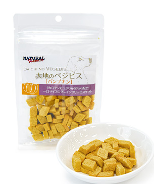 ナチュラルハーベスト 大地のベジビス パンプキン 45g