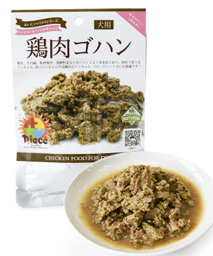 Piece DOG 鶏肉ゴハン レトルト 110g