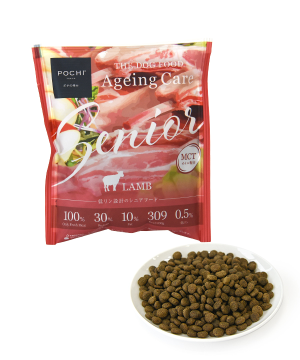 POCHI ザ･ドッグフード エイジングケアシニア ラム-50g