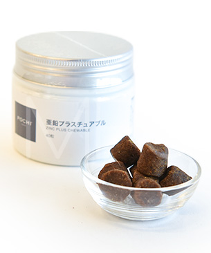 POCHI 亜鉛プラスチュアブル 40粒