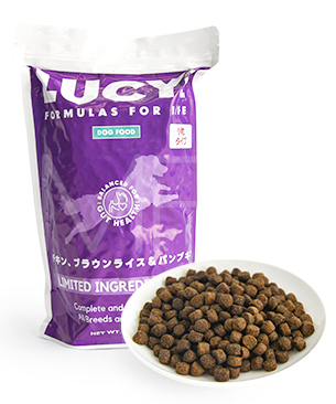 ルーシーペット　ＤＯＧ　チキン・ブラウンライス＆パンプキン　小粒