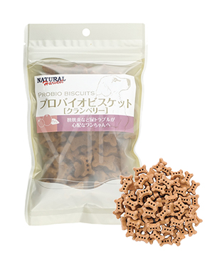 ナチュラルハーベスト プロバイオビスケット クランベリー 80g